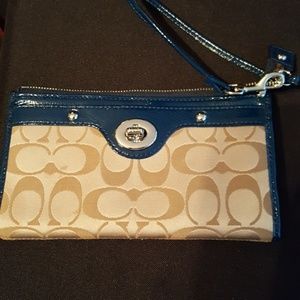 Coach wristlet